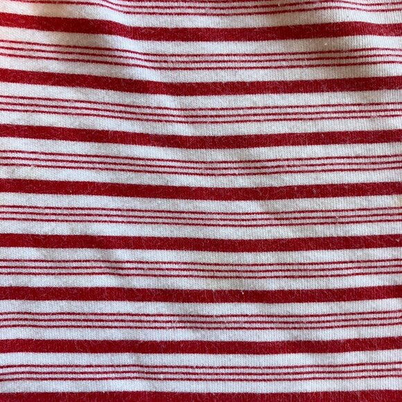 Striped Red & White 3-6M Cotton Jogger Pants GUC Baby Unisex Winter Holiday - Picture 15 of 15